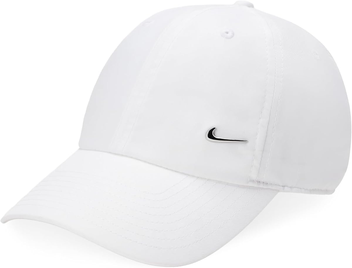 Nike Gorra unisex para adultos Dri-FIT Club sin estructura con Swoosh de metal | Hombres y mujeres
