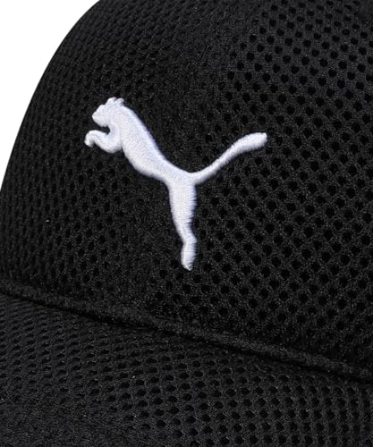 Image of Puma |Training Cat Logo Youth Baseball Cap | Black | Kids