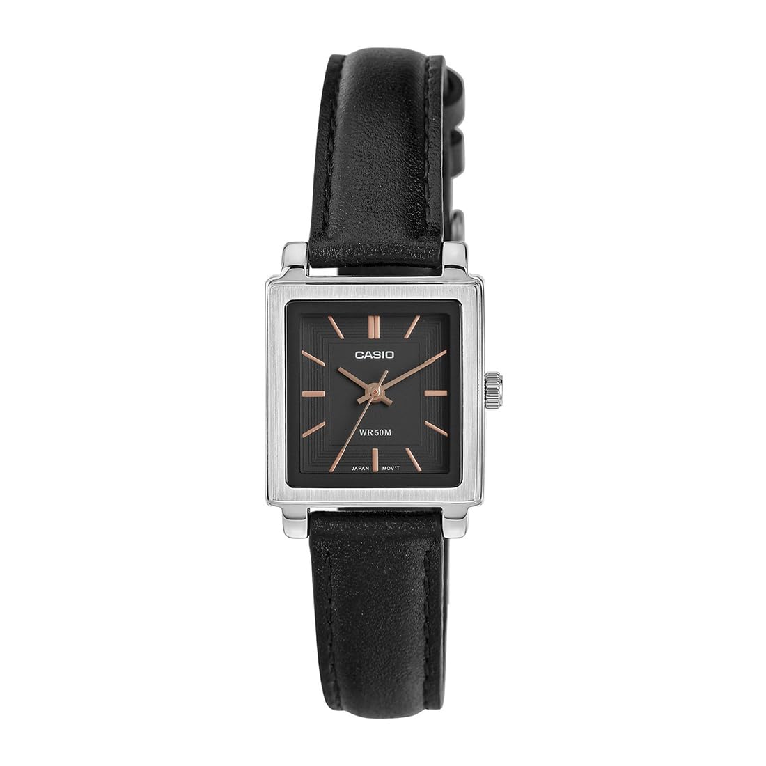 Casio Enticer Analog Black Dial Women LTP-E176L-1AVDF (A2234)