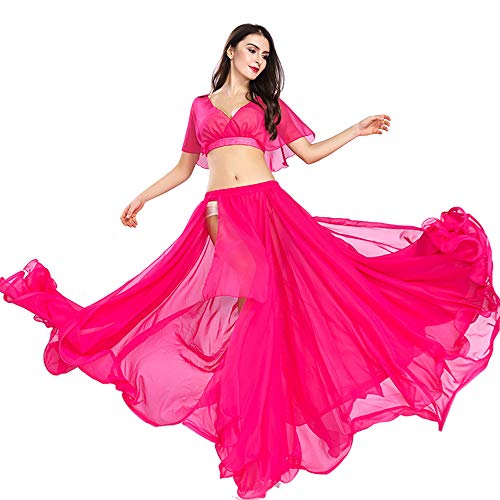 ROYAL SMEELA Traje de Danza del Vientre Traje de Danza del Vientre Traje de Danza del Vientre Traje de Baile Trajes de Falda Sexy Falda de Rendimiento Falda de Baile Falda Sexy para Mujeres