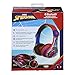 eKids Spiderman Bluetooth Kids Headphones with Microphone, Volume Reduced to Protect Hearing Rechargeable Battery, Adjustable Kids Headband for School Home or Travel