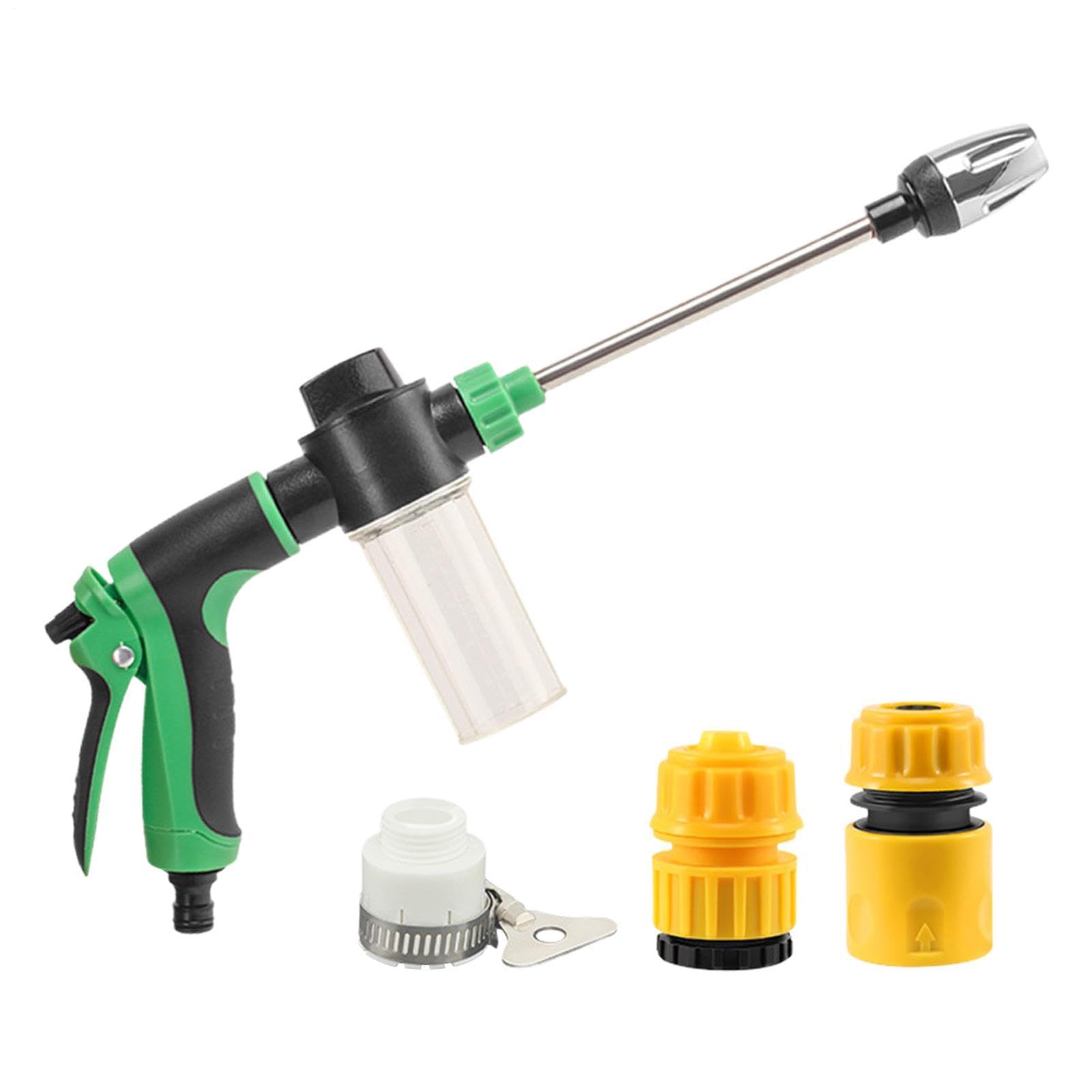 Cordless Power Washer - 40cm Stainless Steel High Pressure Spray Cleaner, WaterjetDevice, Rechargeable Cleaner | Efficient High Pressure Washer