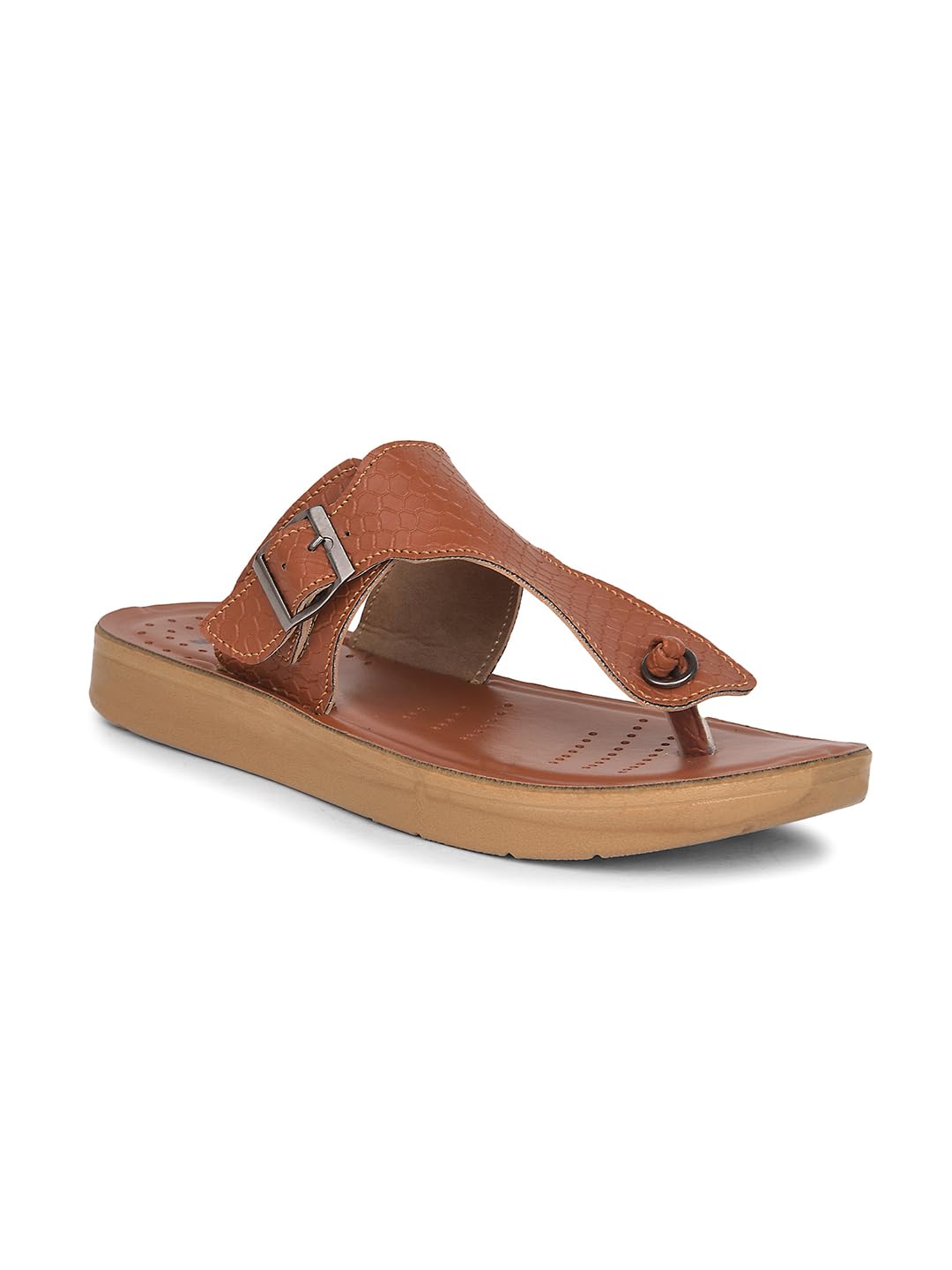 bata Women's Casual Thong Slipper - Tan-picture-10