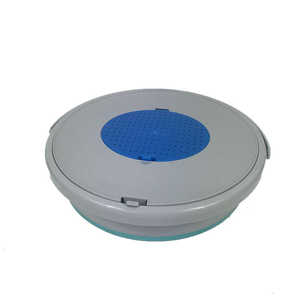 Portable Seau d'eau Pliant avec Couverture, pour Vacances, Jardin, extérieur, pêche & Camping, 10L Multifonction