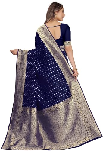 Image of Avantika Fashion Women's Kanjivaram Soft Silk Banarasi Sarees With Blouse Piece