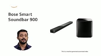 Bose Smart Soundbar 900 Dolby Atmos with Alexa Built-in, Bluetooth