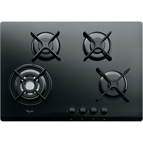 Whirlpool AKT 5000/NB Plaque à gaz intégrée Noir 1000 W 5 cm