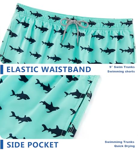 APTRO Men's Swim Trunks 9