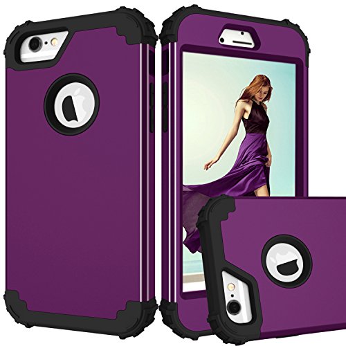 iPhone 6S Case, iPhone 6 Case, Dooge 3in1 Hybrid Impact Heavy Duty Armor