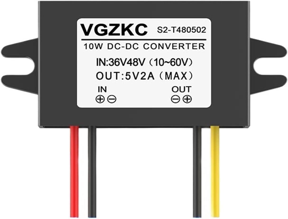 36V 48V to 5V 1A 2A 3A DC Step-Down Power Converter 10~60V to 5V Step-Down Module(36V 48V to 5V 2A)