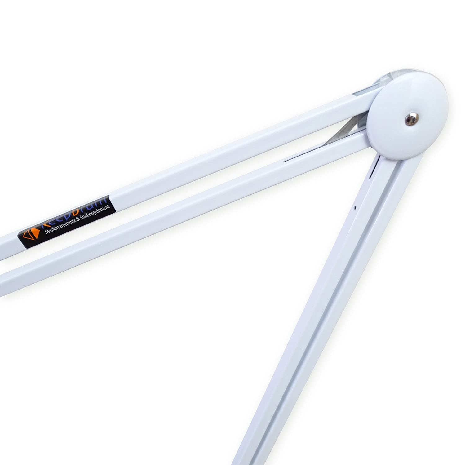 keepdrum MS138 WH - Brazo articulado para micrófono, color blanco