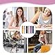 6 Stück Riechstifte für Ätherische Öle und 6 Stück Aromastick Set, Wick Inhalierstift, Riechstäbchen, Tragbar Leere Naseninhalator für Ätherische Öle, Aromatherapie Flasche für Unterwegs und Zuhause