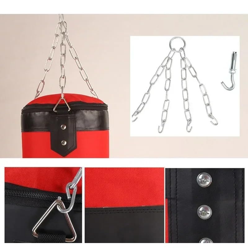 Sacco Boxe Home Sacco Sacco di Sabbia Vuoto-Pesante Palestra Boxe Robusto Pugno Calcio Sabbia Sacco da Box(60CM Hollow Model)