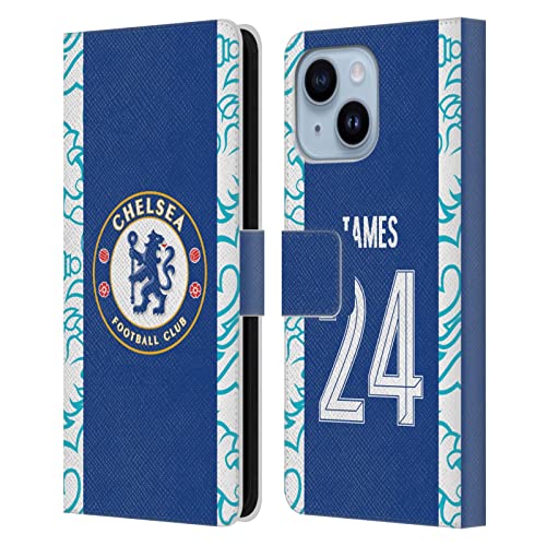 Étui en cuir Chelsea FC Reece James iPhone 14 Plus premium