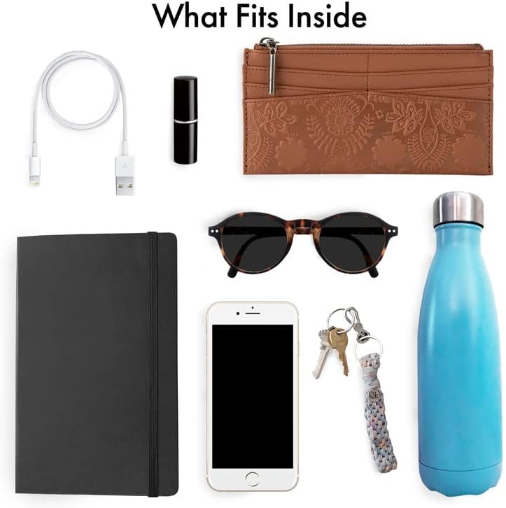 The Sak Ashland Crossbody Purse - Women's Leather Handbag For Everyday & Travel - Cross Body With Adjustable Shoulder Strap - Image 6