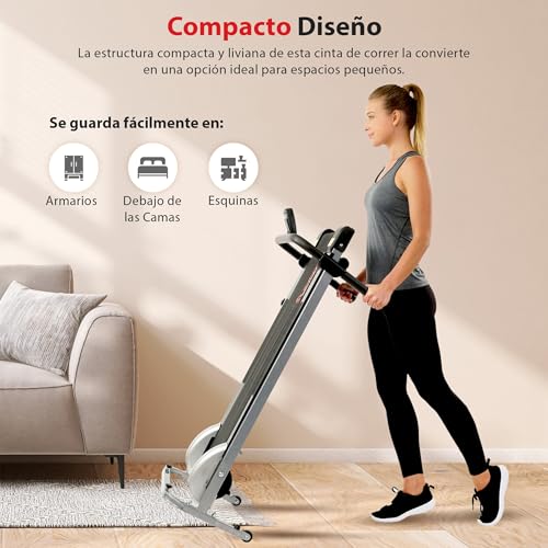 Caminadoras Manuales o Mecánicas: Modelos Plegables con Inclinación Ajustable y Sin Cable de Alimentación 8 Imagen adicional