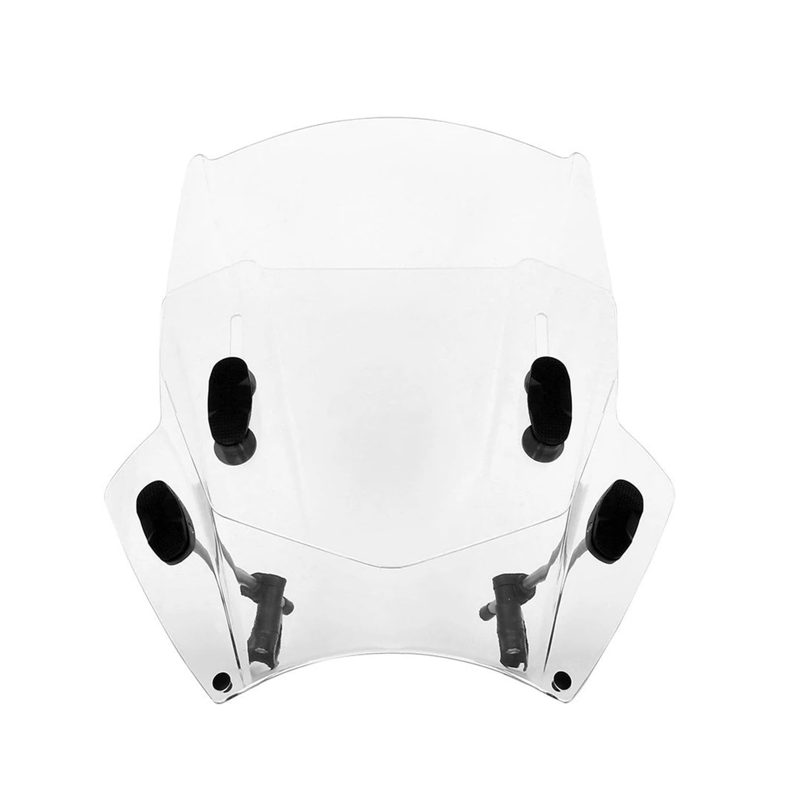 Parabrezza Moto Per GROM125 Per MSX125 Accessori Moto Parabrezza GROM Deflettore Antivento Per Parabrezza Parabrezza Moto Spoiler(Adjust Transparent)