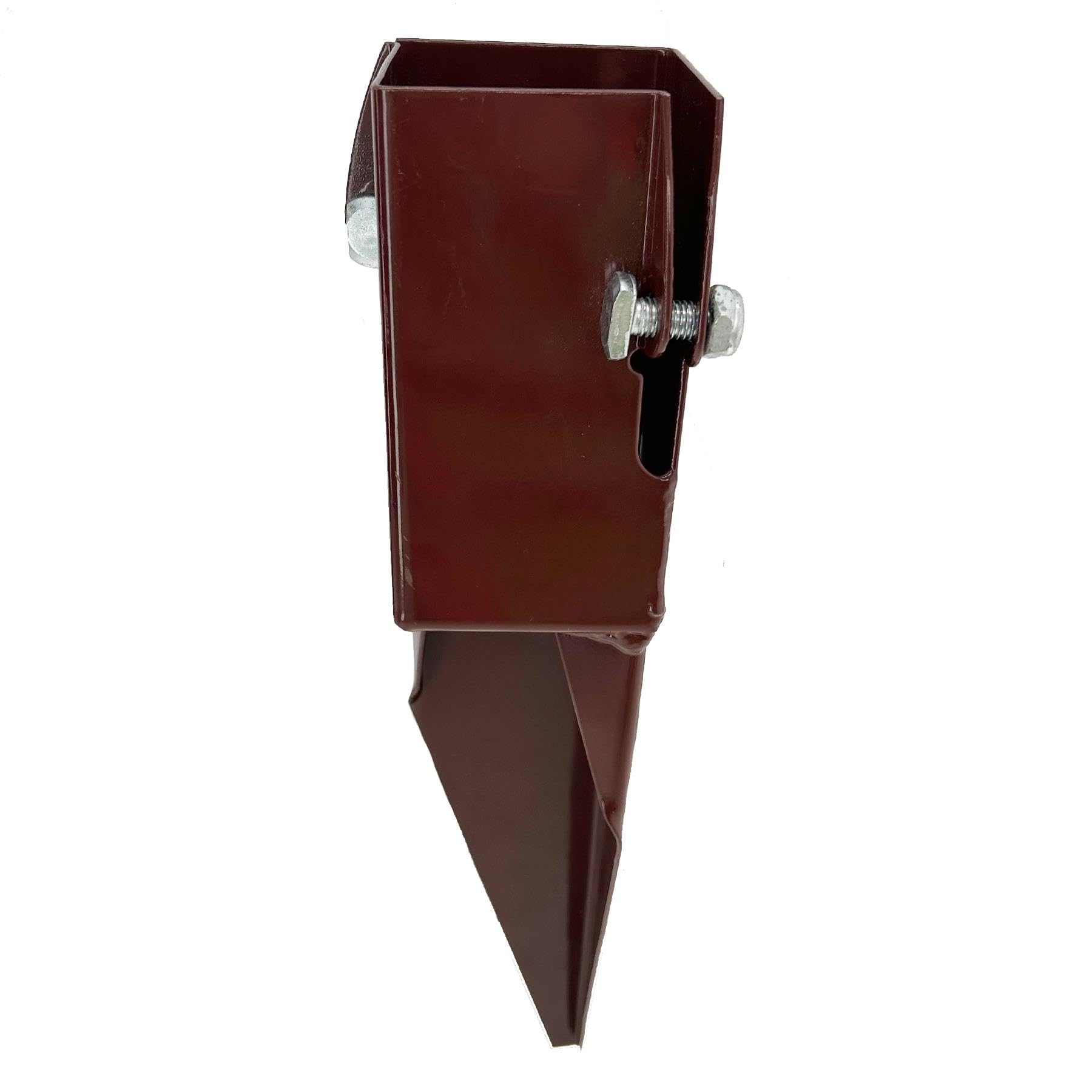 Fence Post Holder Support Drive in Post Repair Spike 75mm x 75mm Garden Yard