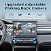 (Motorized) Single Din Car Stereo Compatible with Apple Carplay & Android Auto 7 Inch Flip Out Touchscreen Car Stereo with Bluetooth| Mirror Link| Backup Camera/USB/AUX Input/AM/FM/Subwoofer/DSP