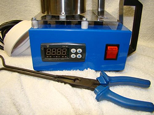 HandyMelt Melting Furnace Melt Scrap Gold & Silver Bars-Easy Handle Pour 110V - Made in Italy