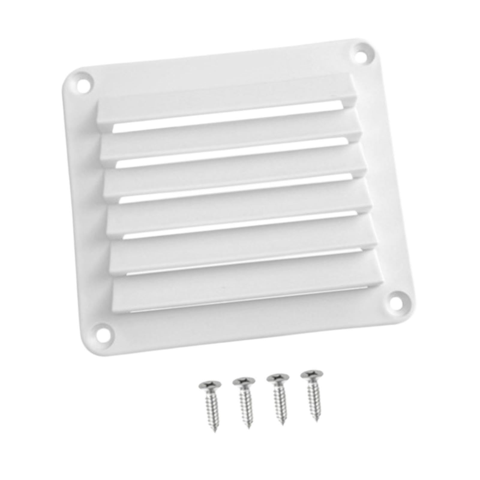 QLECXZI Louvered Air Vent Rectangular Performance Effective Ventilation for Boat and Home Long Service Life Louvered Vent Grill Has Simple Multipurpose Easy