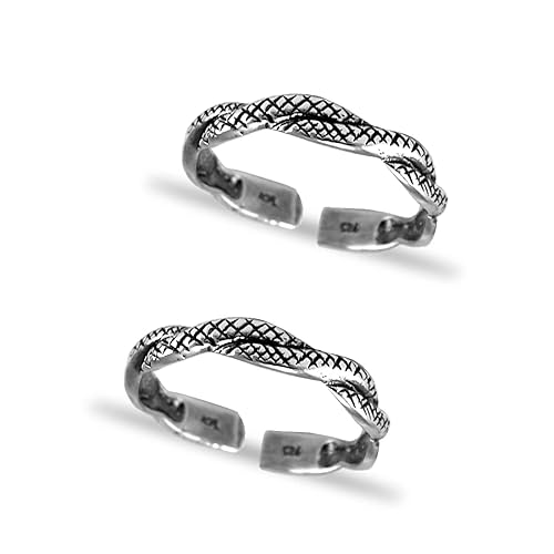 925 Sterling Cutwork Leg Ring |Silver Bichhiya | Toe Ring For Women