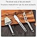 MTOMDY 4 Pieces Stainless Steel Wire Cheese Slicer with Cheese Plane Tool, Adjustable Thickness Cheese Cutter for Soft, Semi-Hard, Hard Cheeses Kitchen Cooking Tool