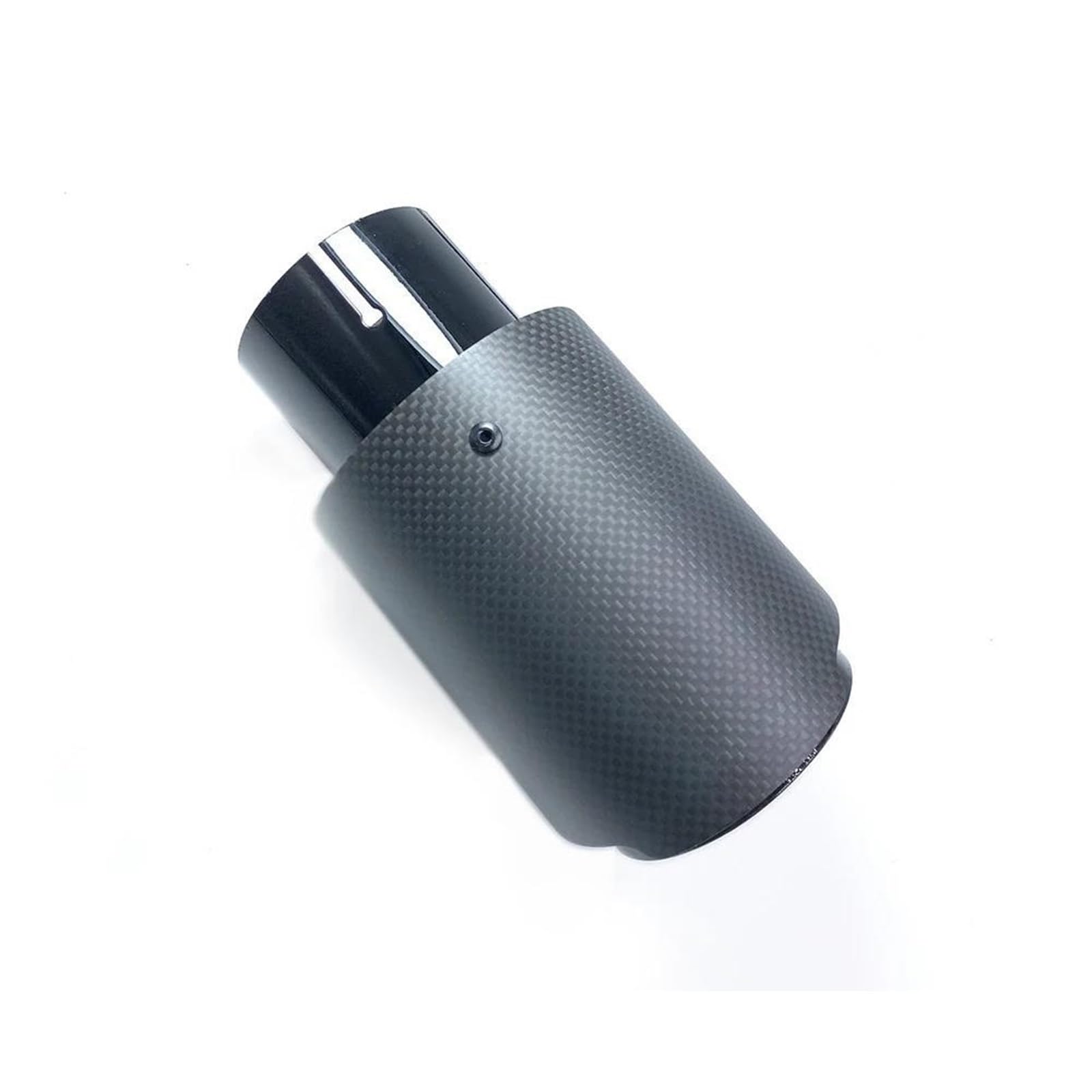 Silenciadores universales de acero inoxidable negro para embellecer el escape del coche 6