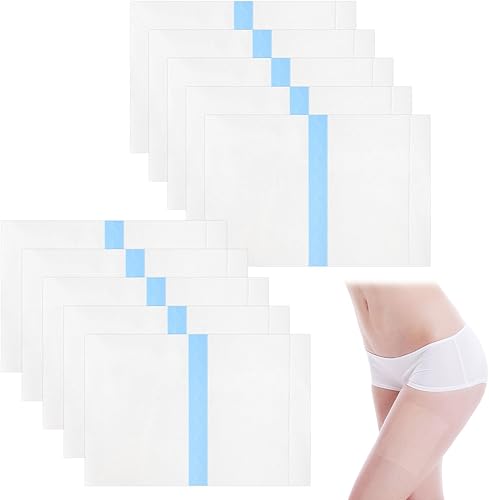 10 parches de estiramiento de piel para piernas, parches invisibles de poliuretano para piernas flácidas, prácticas adhesivas transparentes para el