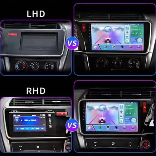 Radio 2 DIN Honda City con navegación GPS y música por Siri 2
