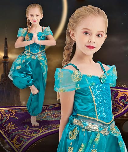 Disfraz princesa IKALI para niñas 7-8 años miniatura 2