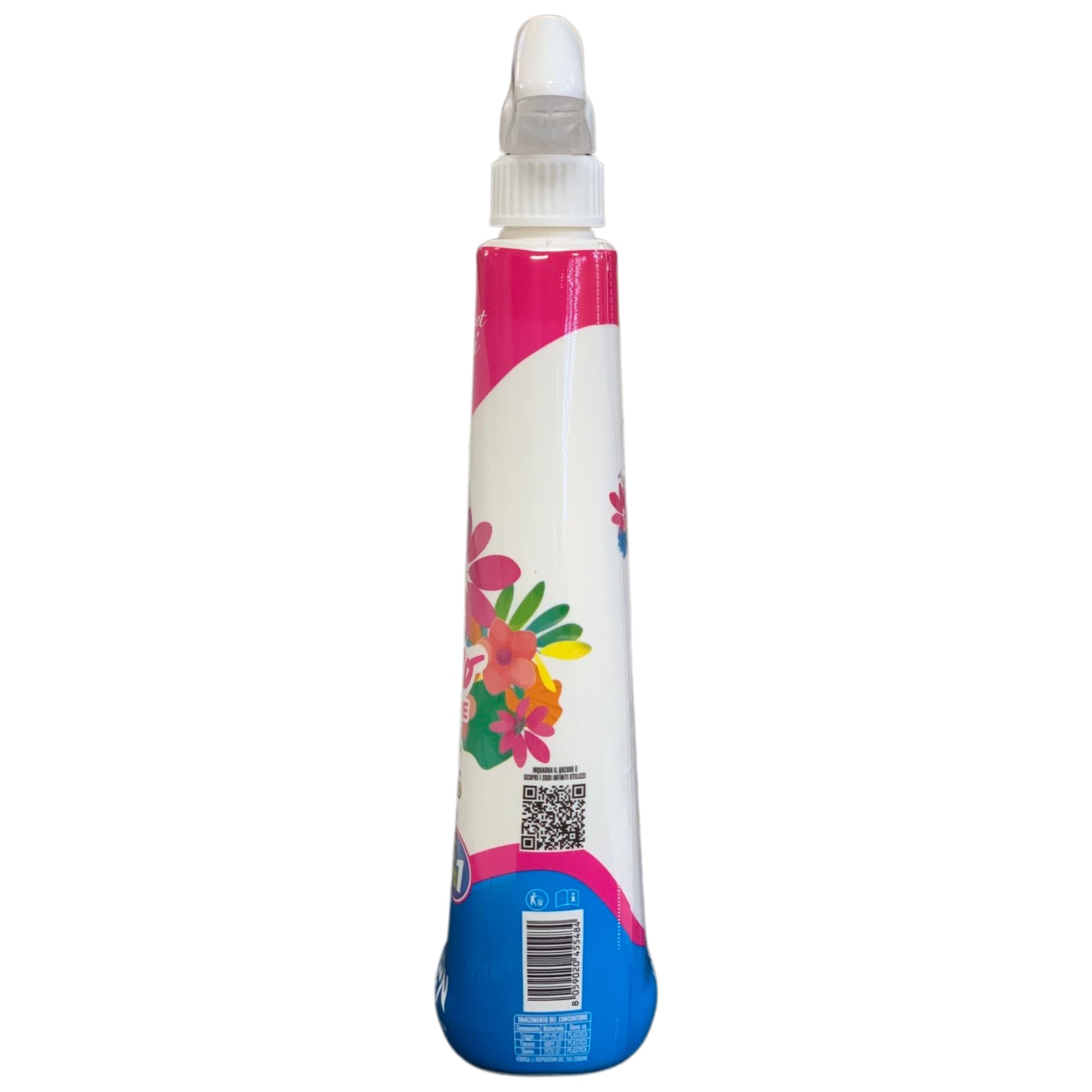 Detergente Multiuso Spray, Il Profumatore Igienizzante Superconcentrato, BOUQUET DI FIORI. Deterge a Fondo, Rimuove Germi e Batteri, 48h di Pulito Profumato 750ml (6 Spray) + Panno In Lattice SOFT