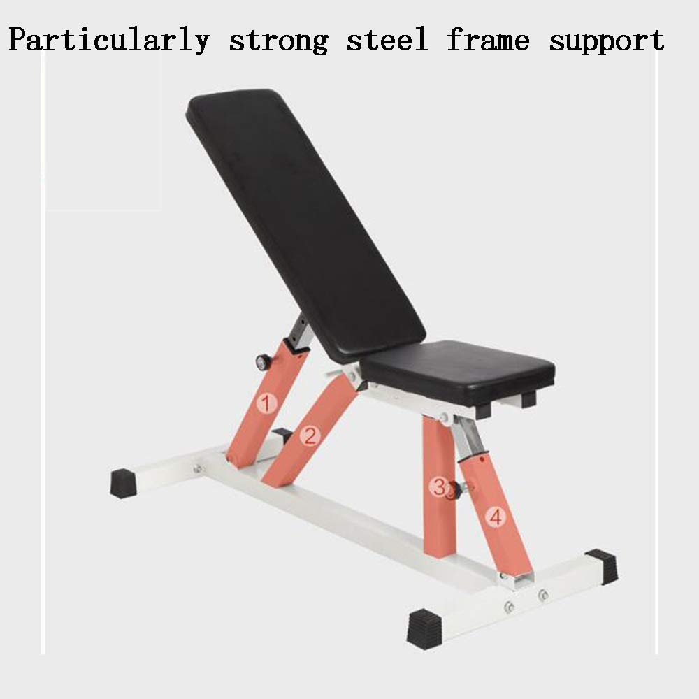 Petit Banc De Musculation avec Haltères, Banc D'Haltères Multifonction Réglable pour Le Consommateur Et Le Commerce, Équipement De Fitness Professionnel Portant,