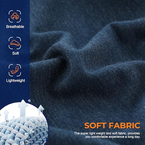 Image of BAMBOO COOL Men's Underwear Breathable Boxer Briefs with Fly Moisture-Wicking Lightweight Underwear 7-Pack