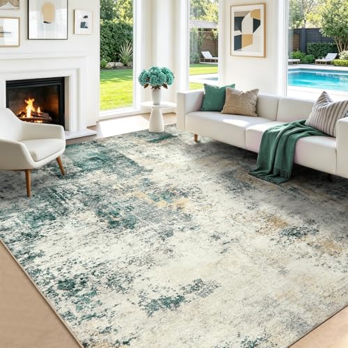Washable Area Rug Living Room Rugs 8X10 - image 1
