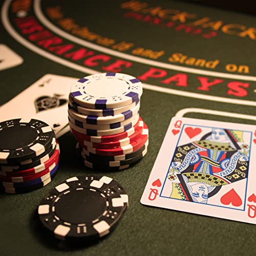 Relaxdays 2 x Pokerkarten Plastik im Set, wasserfestes Kartenspiel, reiß- & knickfest, 108 Karten, Texas Hold'em, Profi Pokerset – Bild 3