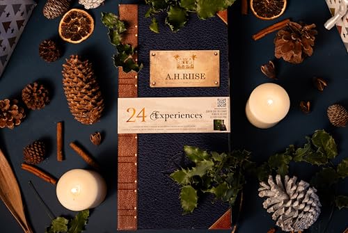 A.H.Riise Adventskalender | Rum-Genuss in der Adventszeit | 24 exquisite Mini-Flaschen | Dänische Tradition und karibischer Rum-Herstellung | Zum Verschenken oder selbst genießen | 24 x 20ml