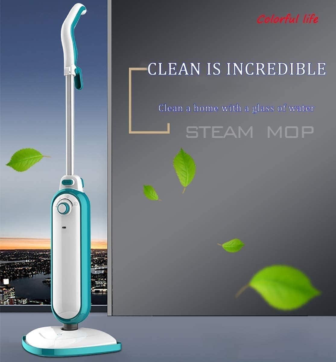 Manual High Temperature Household Steam Mop Household Multi-Function Handheld Steam Cleaner Floor Steam Cleaner Electric Steam Mop Removable and Washable