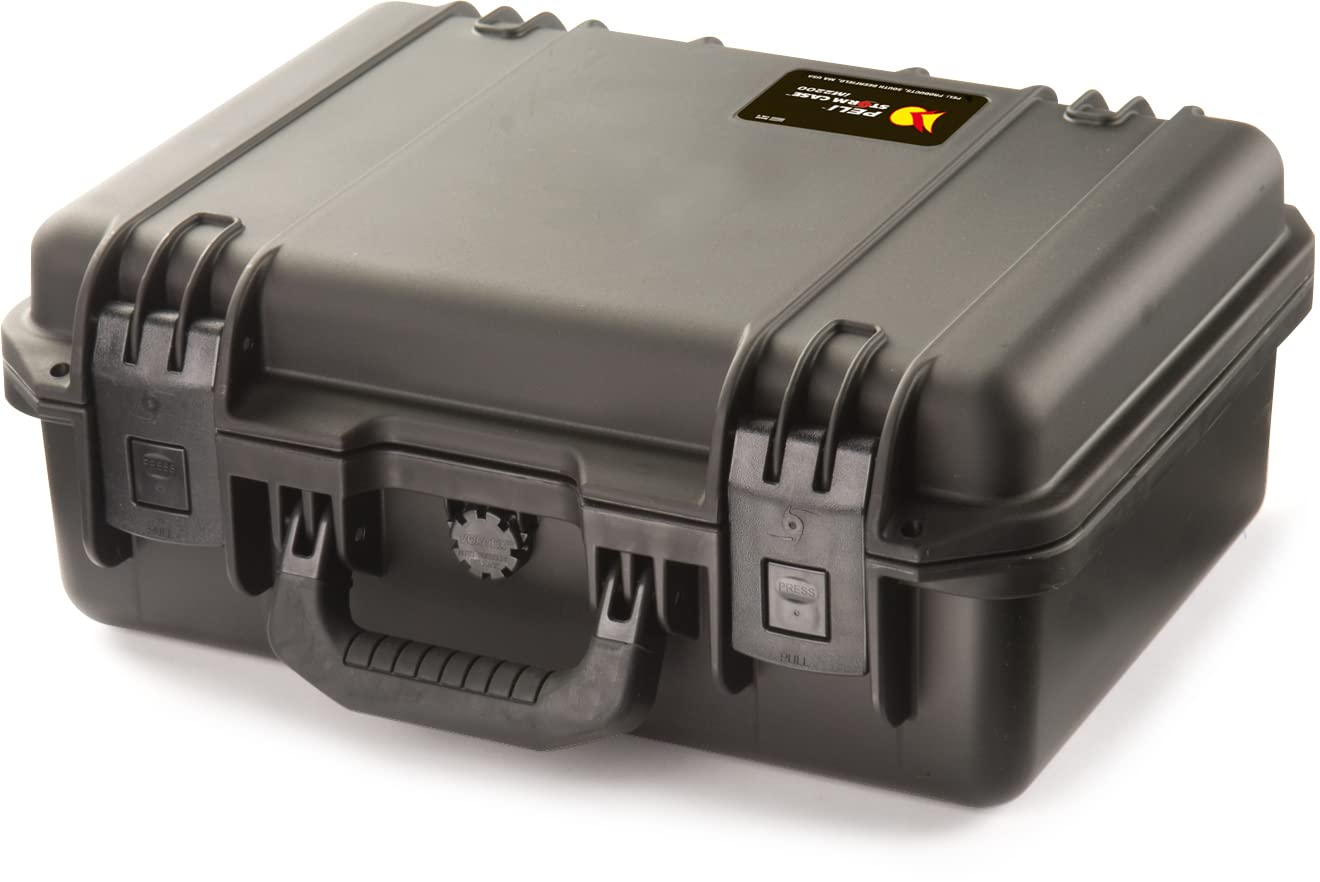 PELI IM2200 Schutzkoffer für Video- und Fotoausrüstung, 15L Volumen, Ohne Schaum, Schwarz