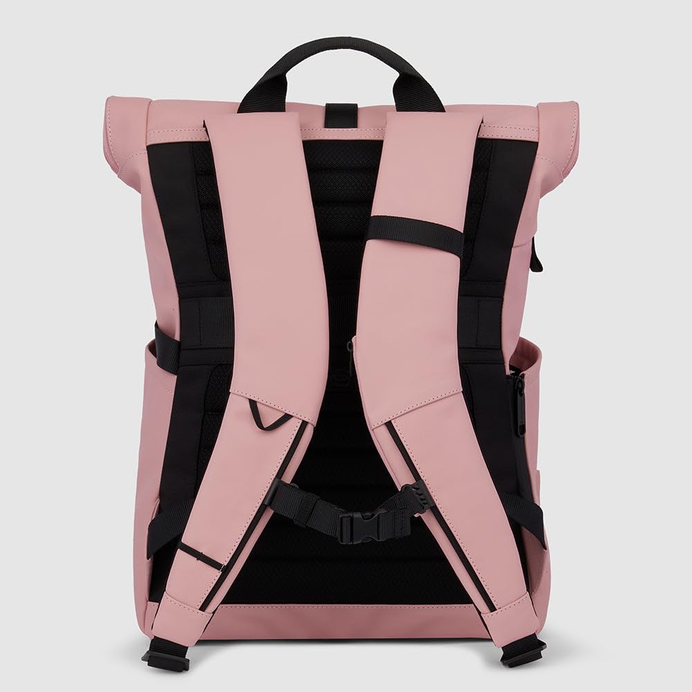 PIQUADRO Zaino roll-top resistente all'acqua porta pc 15,6"
