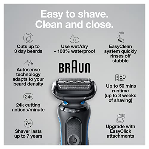 Braun 00069055885468 Series 5 5018S Rechargeable Wet & Dry Men'S Electric Shaver thumb #2
