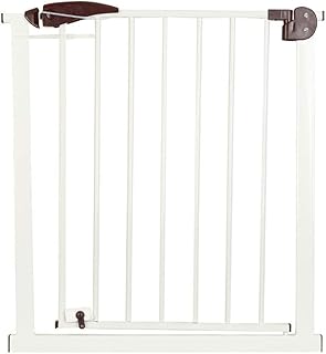 Sywlwxkq Puerta de Seguridad, Extra Ancha, Independiente, a través de la Puerta para Mascotas expandible, Aislamiento, Puerta para bebés, Interior, tamaño Personalizable (Color: Blanco, Tam