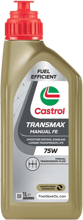 Castrol TRANSMAX Manual FE 75W Manual Transmission Fluid, 1L