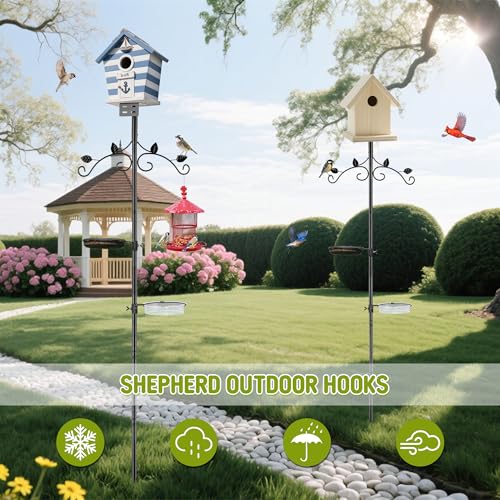 ERYTLLY Bird Feeder Pole Stand - 15.35 / 19.49 / 17.03 w/ Code + 40% Off Code 7YJV8L36 - image 2