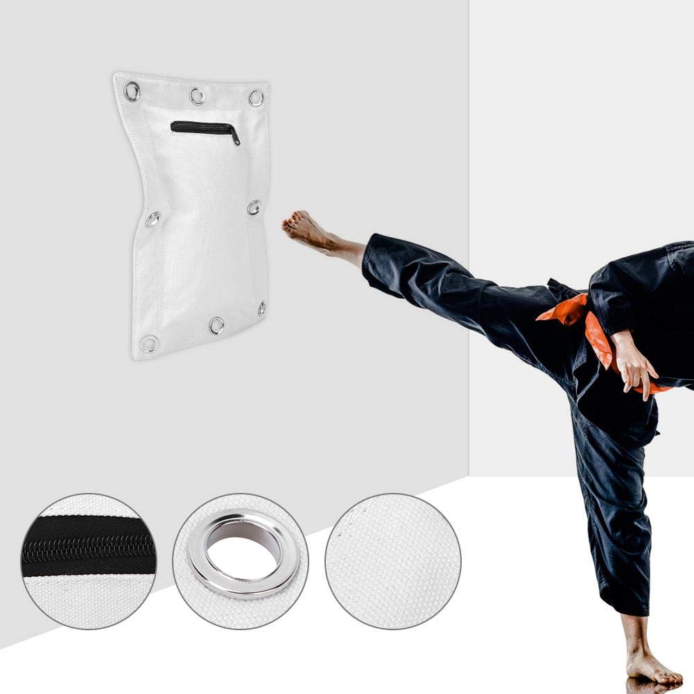 Boxing Wall Bag z piaskiem Wing Chun Wall Canvas Punch pusta torba z zamkiem błyskawicznym do boksu Muay Thai Sanda