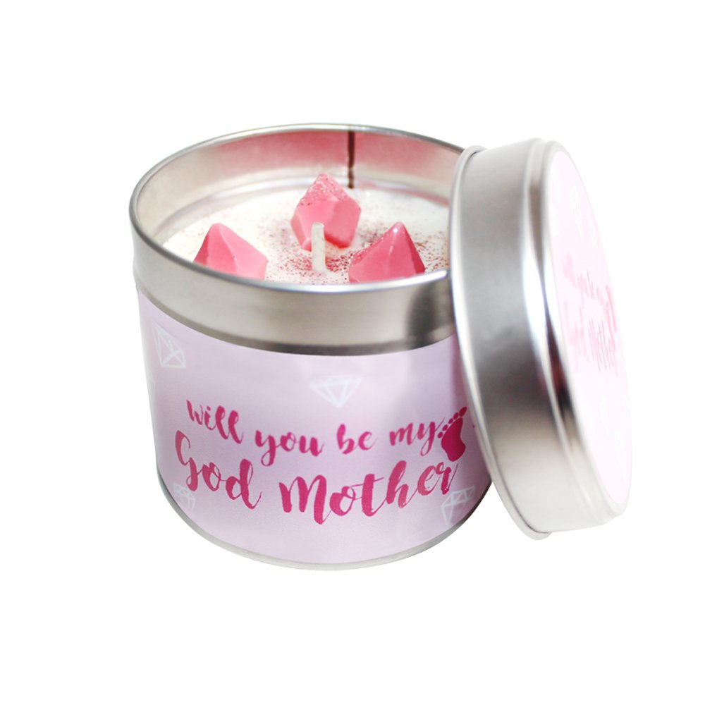 Will You Be My Godmother Scented SOYA Candle Tin