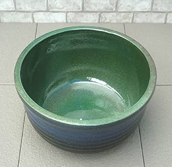 睡蓮鉢　金魚鉢　メダカ鉢　縦長中サイズ① 睡蓮鉢 金魚鉢 メダカ鉢 縦長中サイズ① - メルカリ