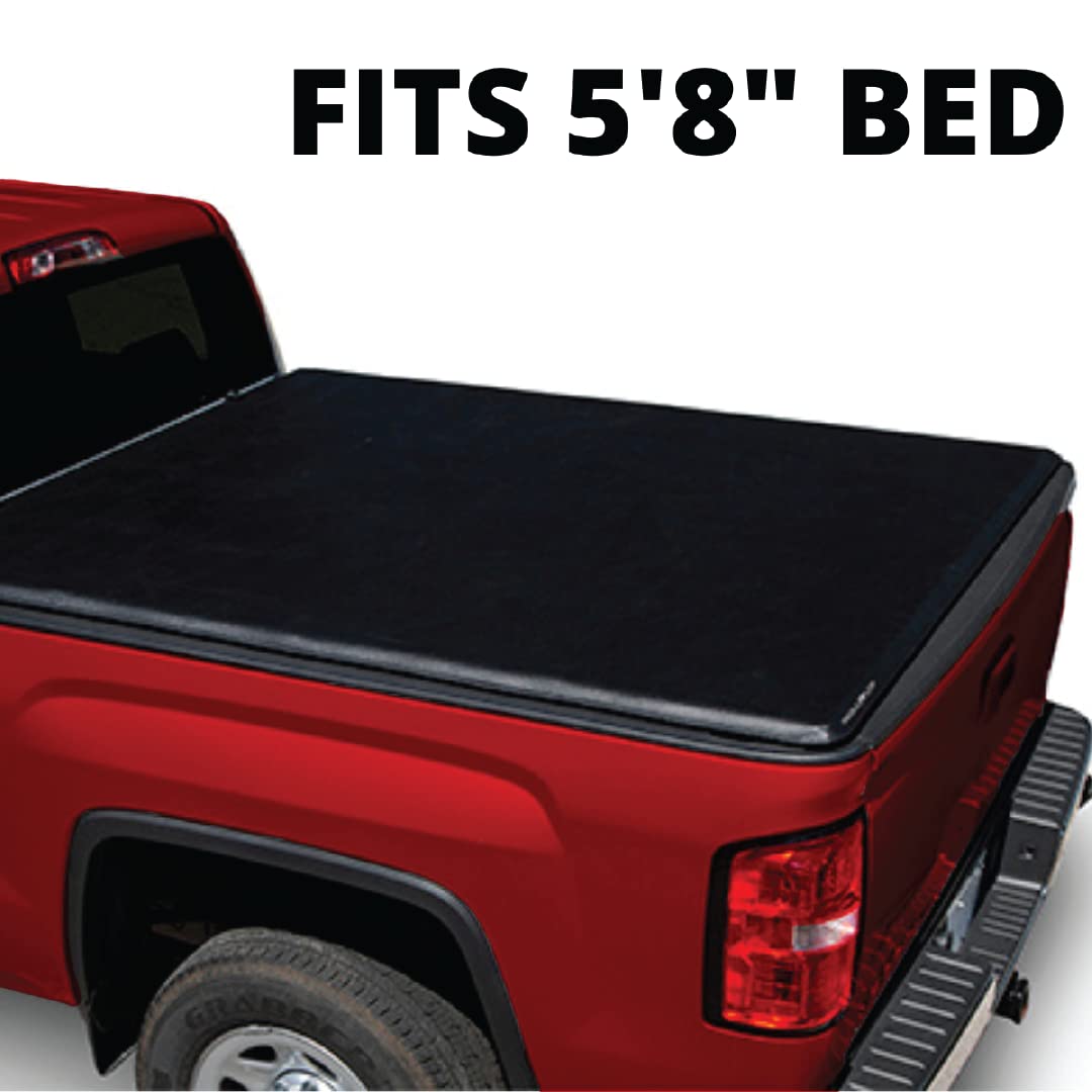 LEER ROLLITUP Fits 20142018 Chevy Silverado/GMC Sierra with 5.8' Bed