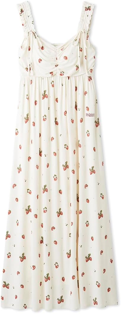 ジェラート ピケ] いちご柄カップインキャミワンピース PWCO251287