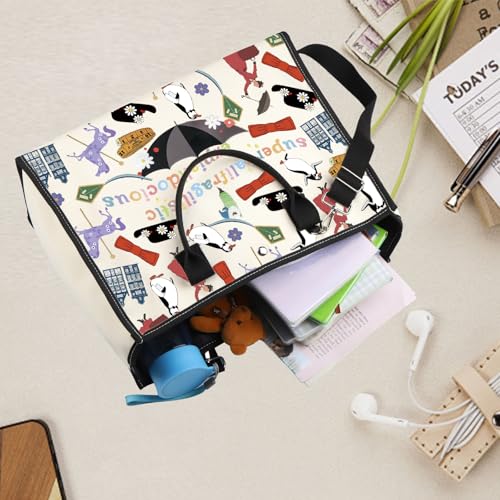Bolso Tote Musical Inspirado en Película Supercalifragilistic miniatura 5